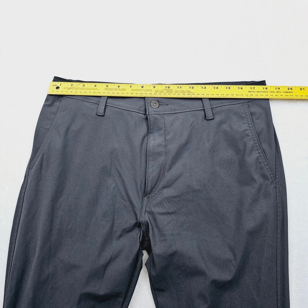 Levi Strauss XX Chino Pants Mens 36x29 Grey Tapered Engineered Techwear Modern - Picture 6 of 10